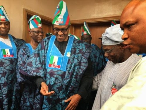 Obasanjo congratulates Buhari, asks him to be magnanimous in victory